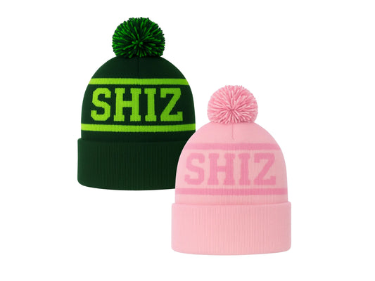 Wicked Inspired Pom Pom Beanie